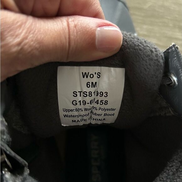 NWOT … SPERRY “Size: 6” Winter Duck Boots - Picture 7 of 7